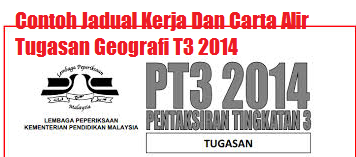 Contoh Jadual Kerja Dan Carta Alir Tugasan Geografi PT3 Contoh Jadual Kerja Dan Carta Alir Tugasan Geografi PT3