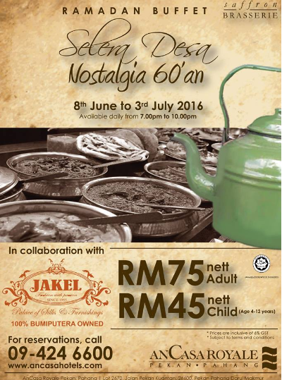 Senarai Buffet Ramadhan Pahang 2016 - MySemakan Senarai Buffet Ramadhan Pahang 2016 - MySemakan
