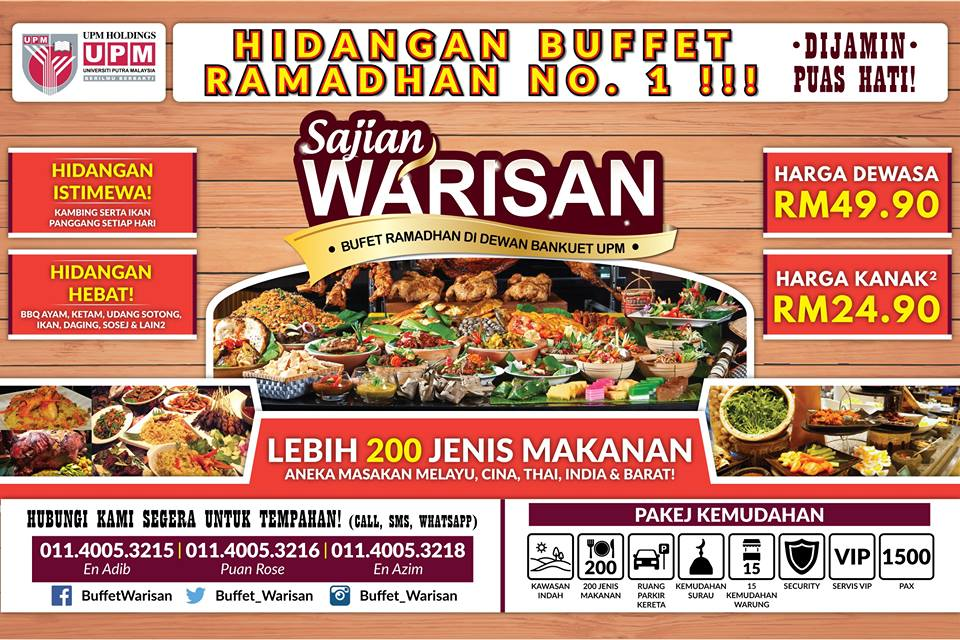 Senarai Buffet Ramadhan Selangor 2016 - MySemakan