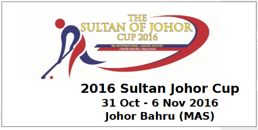 Keputusan Hoki Piala Sultan Johor 2016