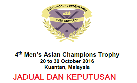 Keputusan Hoki Trofi Juara-Juara Asia 2016