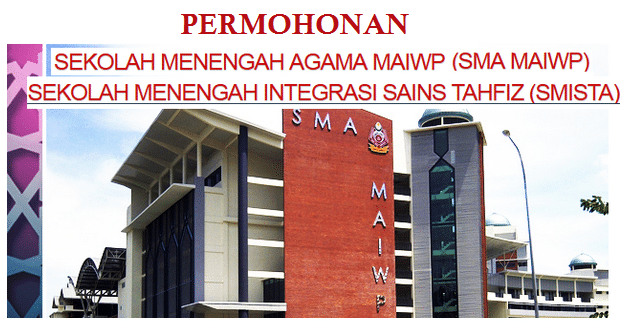 permohonan kemasukan sma maiwp dan smista tingkatan 1 2018 Permohonan SMA MAIWP