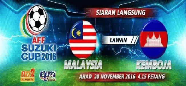 Live Streaming Malaysia Vs Kemboja RTM TV2