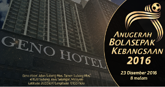 Keputusan Anugerah Bolasepak Kebangsaan (ABK) 2016 Keputusan Anugerah Bolasepak Kebangsaan (ABK) 2016