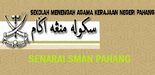 senarai sekolah menengah agama pahang