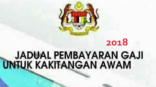 Jadual gaji kakitangan awam 2022